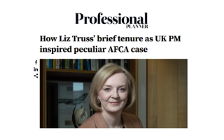 Media Feature_Cowell Clarke's Lawyers Featured in Professional Planner on AFCA’s Wholesale Client Determination